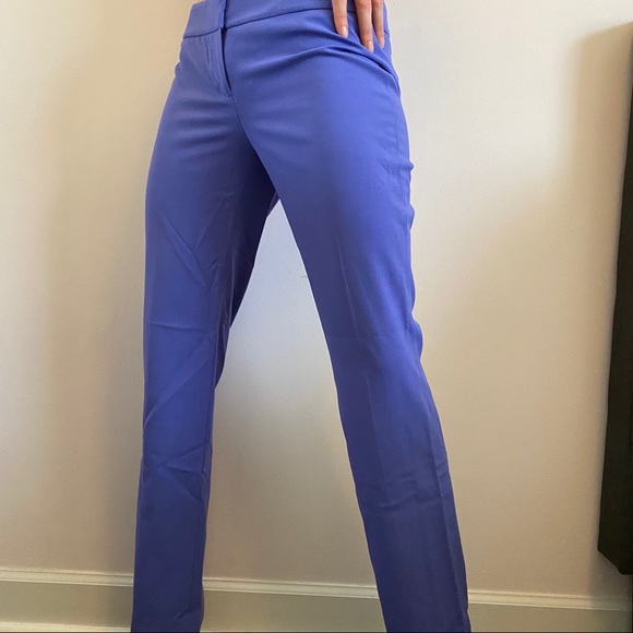 Nine West The Trouser Purple Blue Dress Pants 2 - Picture 2 of 8